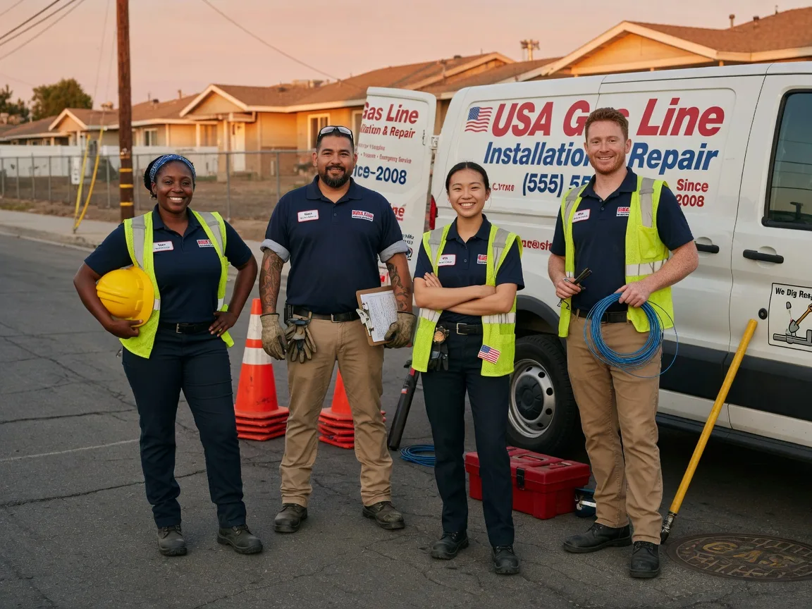 Gas Line Installation company in Simpson, LA